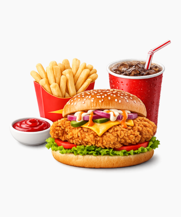 Chicken Burger Combo
