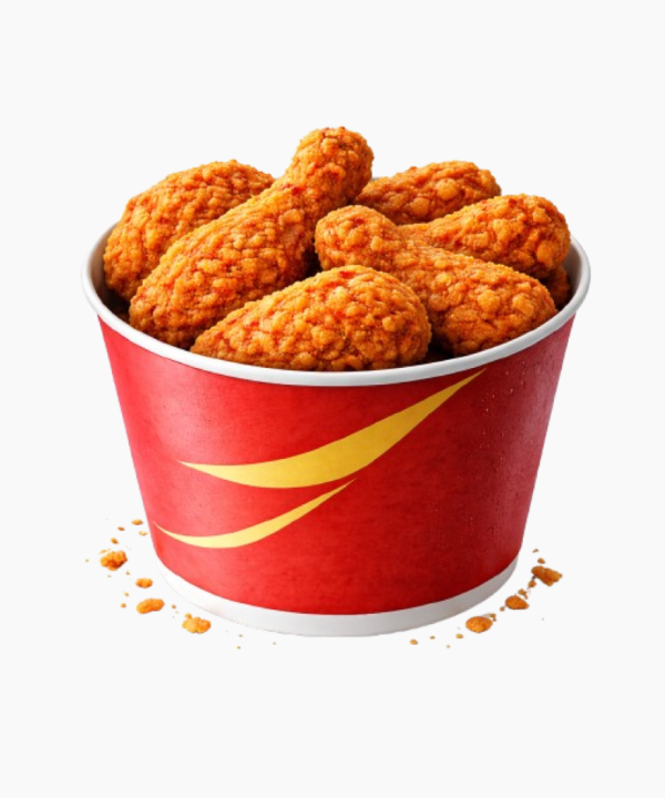 Spicy Wings Bucket (6 pcs)
