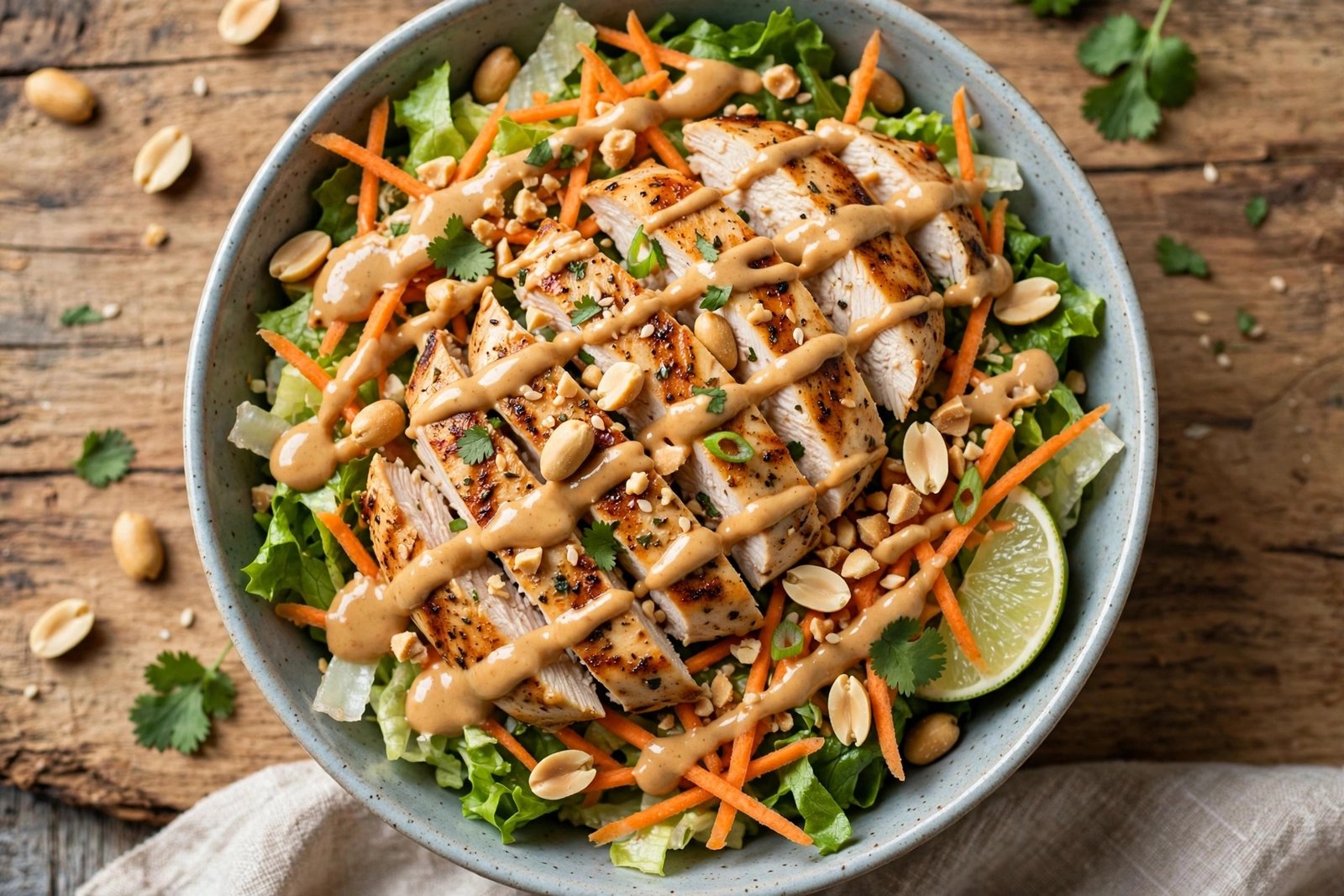 Peanut Chicken Salad