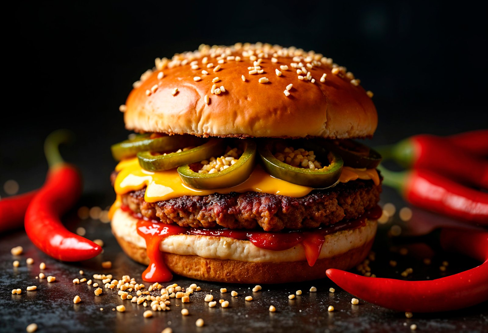 BBQ Chicken Burger