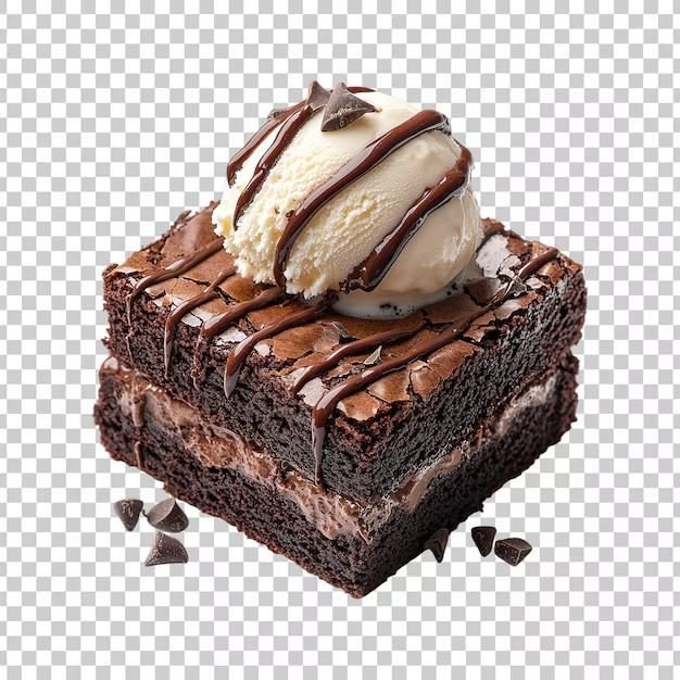 Brownie with Ice Cream