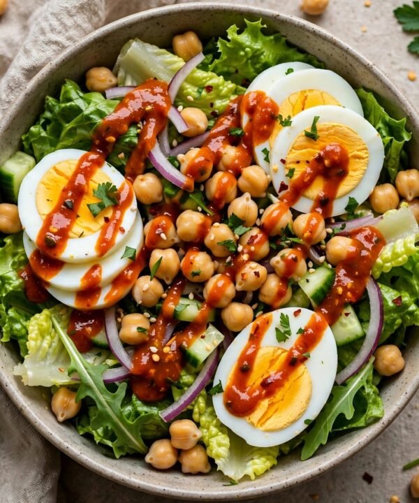 Peri Peri Egg Protein Salad