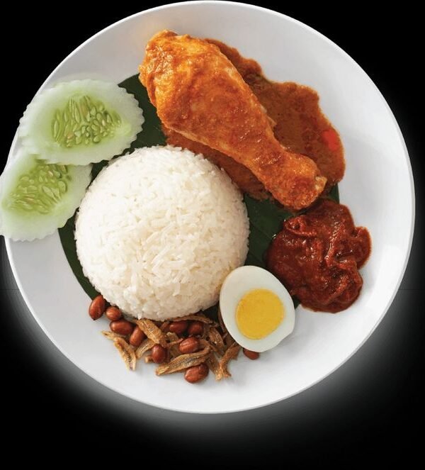 Nasi Lemak Malaysian Style