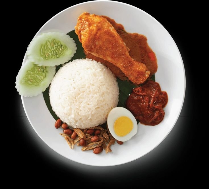 Nasi Lemak Malaysian Style